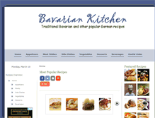 Tablet Screenshot of bavariankitchen.com